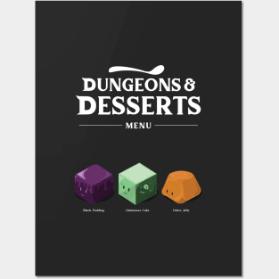 Dungeons and Desserts - Oozes Posters and Art